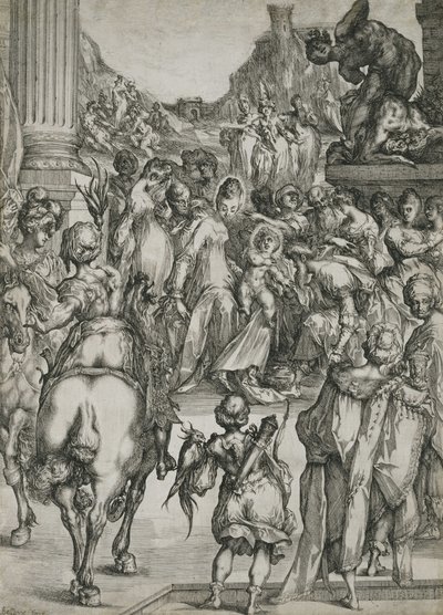 The Adoration of the Magi by Jacques Bellange